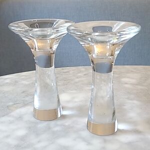 Tapio Wirkkala Iittala Finland 3412 Candlestick Pair